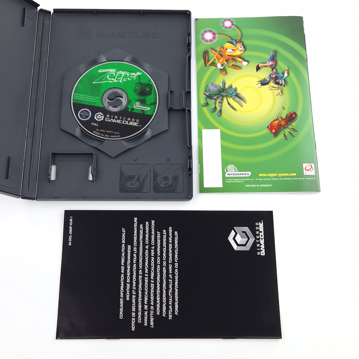 Nintendo Gamecube Spiel – Zapper Eine total durchgeknallte Grille