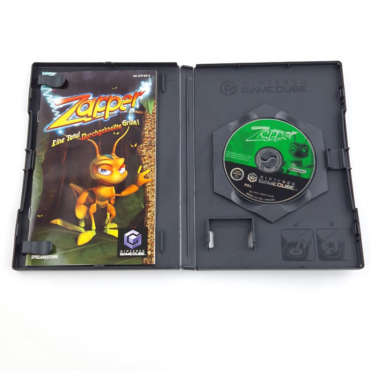 Nintendo Gamecube Spiel – Zapper Eine total durchgeknallte Grille