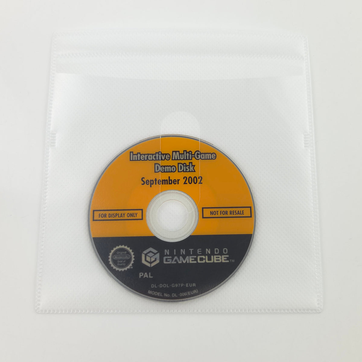 Nintendo GameCube Zubehör – Demo Disk September 2002