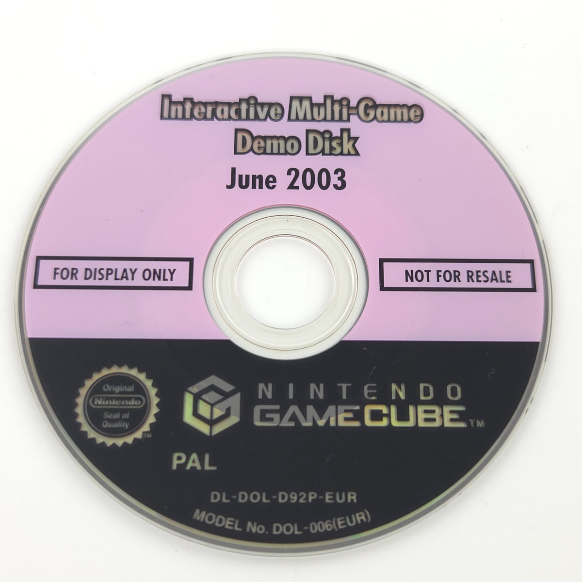 Nintendo GameCube Zubehör – Interactive Multi-Game Demo Disk