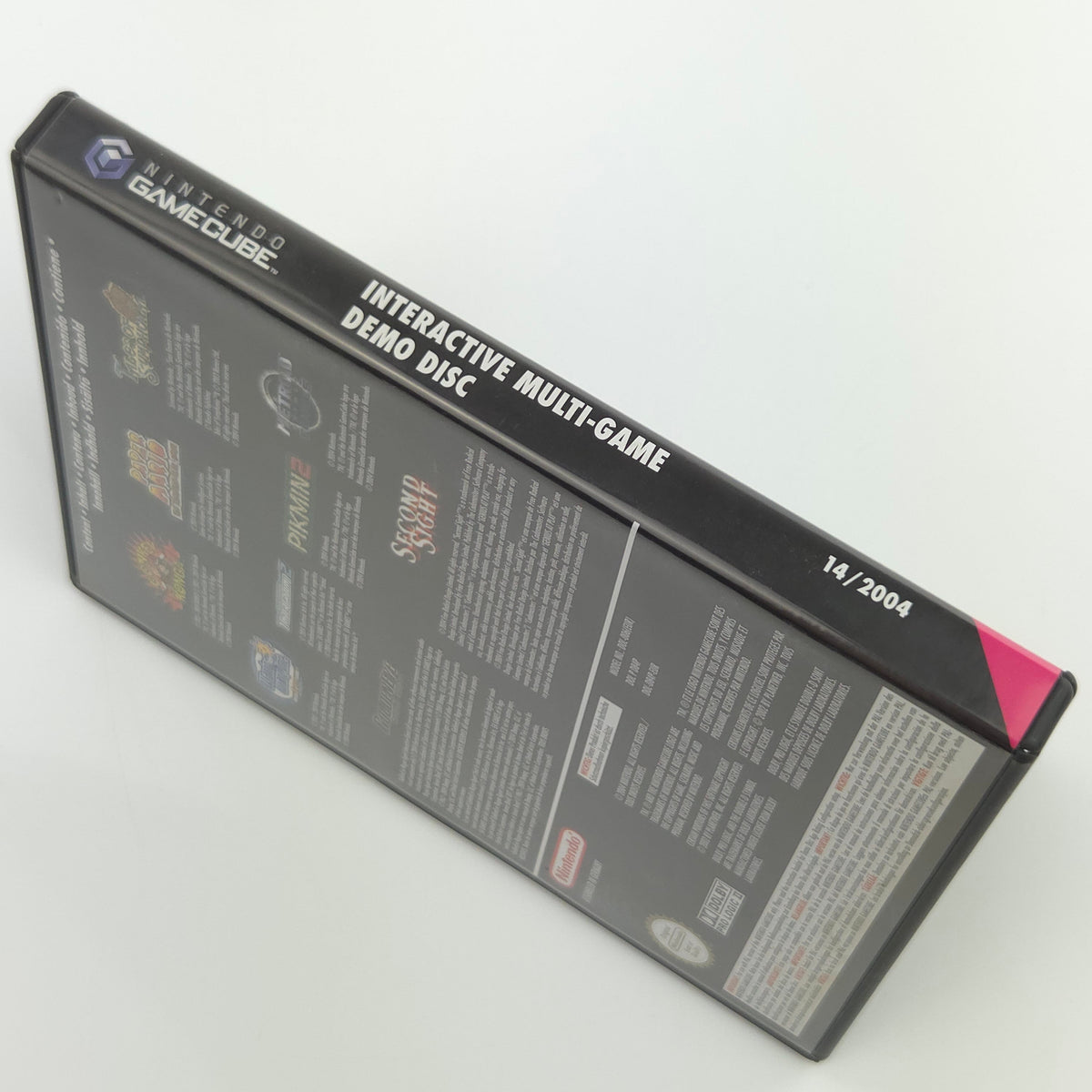 Nintendo GameCube Zubehör – Interactive Multi-Game Demo Disk OVP