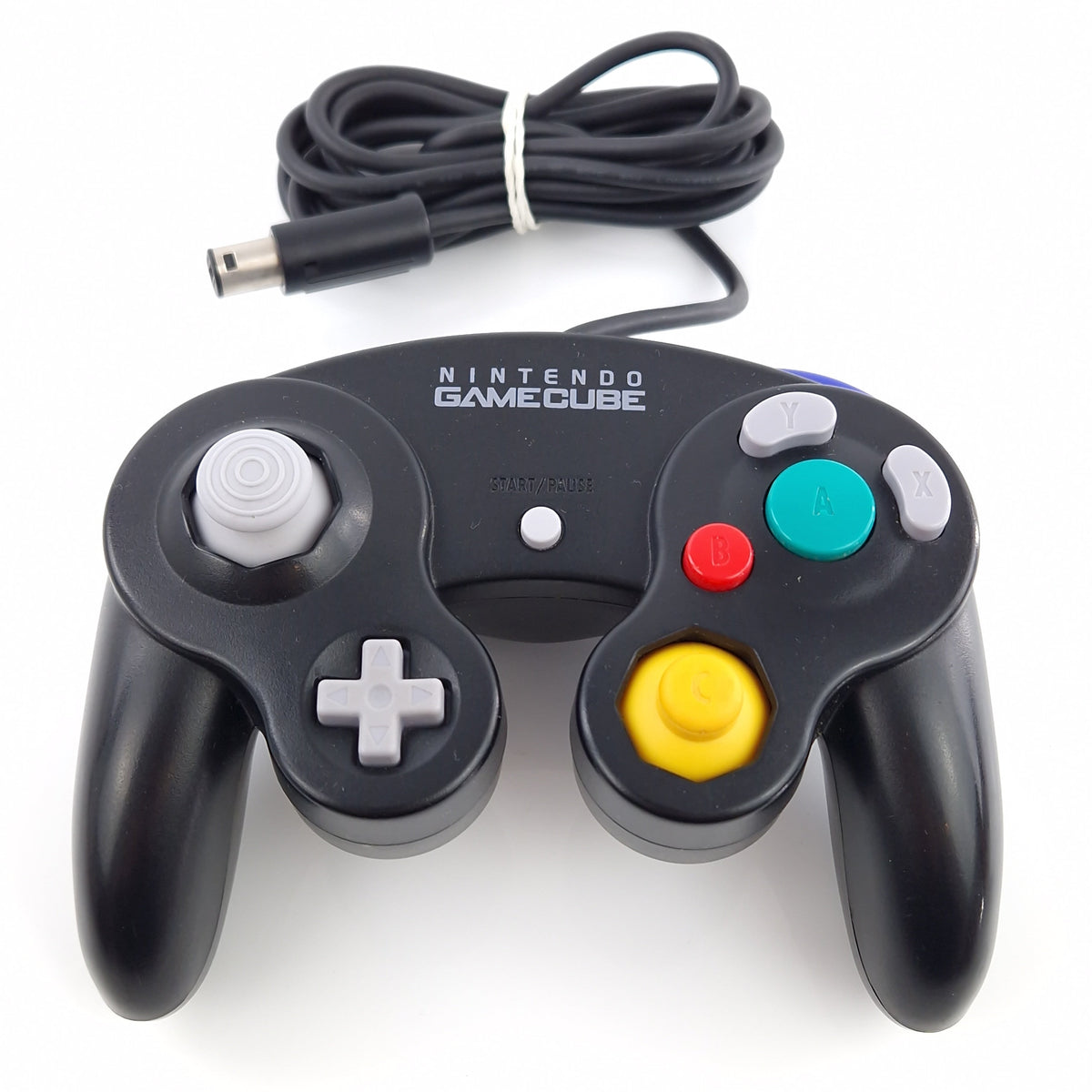 Nintendo Gamecube Zubehör – Original Gamepad Schwarz Controller