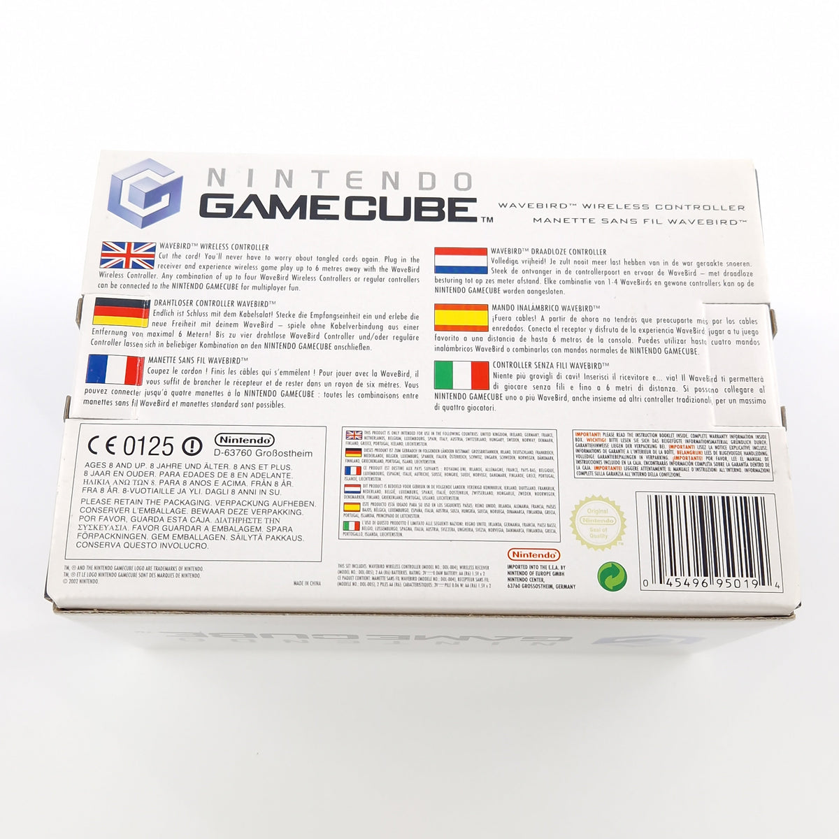 Nintendo Gamecube Original Wavebird Wireless Controller OVP