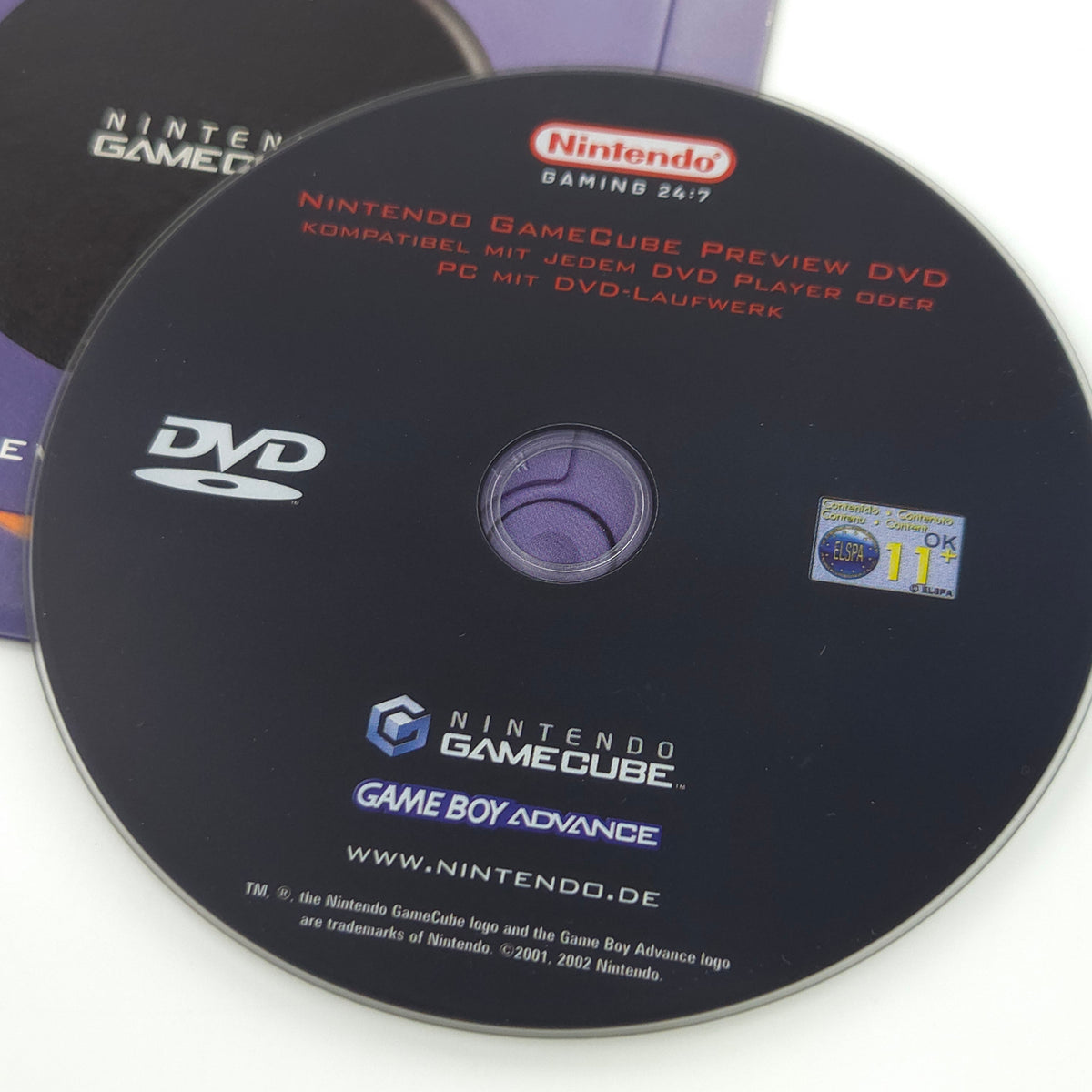 Nintendo GameCube Zubehör – Preview DVD CD Rom E3 2001