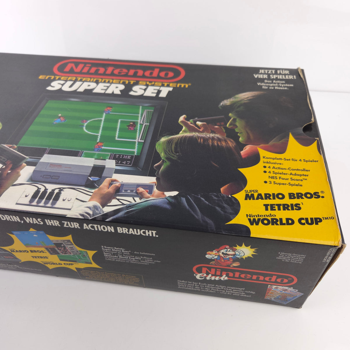NES Konsole Set OVP gebrauchsspuren vorhanden PAL
