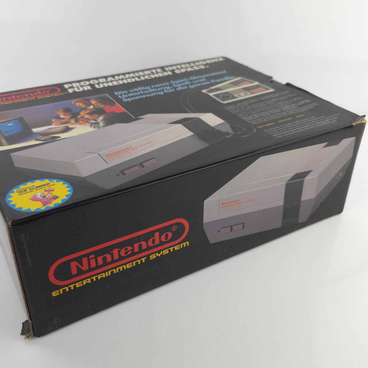 NES Konsole Ice Climber Bundle Set OVP deutsche Erstausgabe