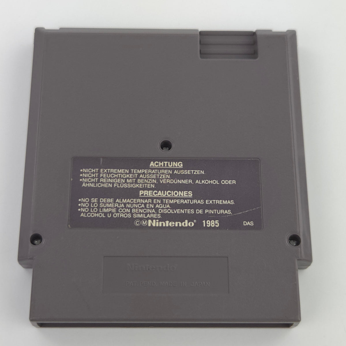NES Spiel A Boy and his Blob Modul Schutzhülle PAL NOE
