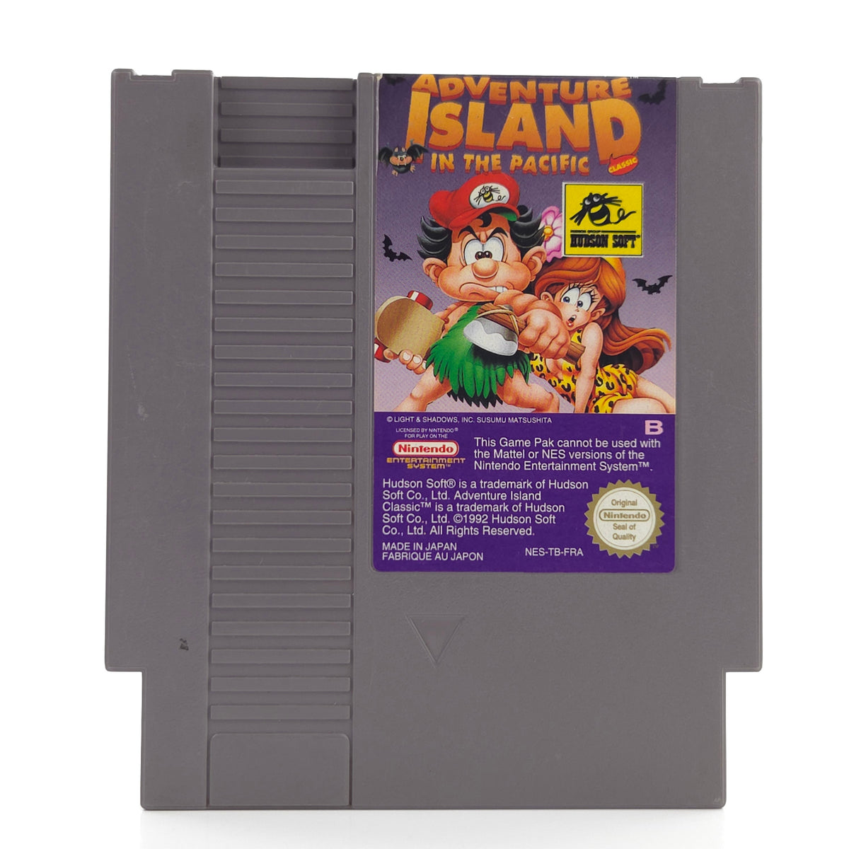 NES Spiel Adventure Island in the Pacific Modul PAL FRA