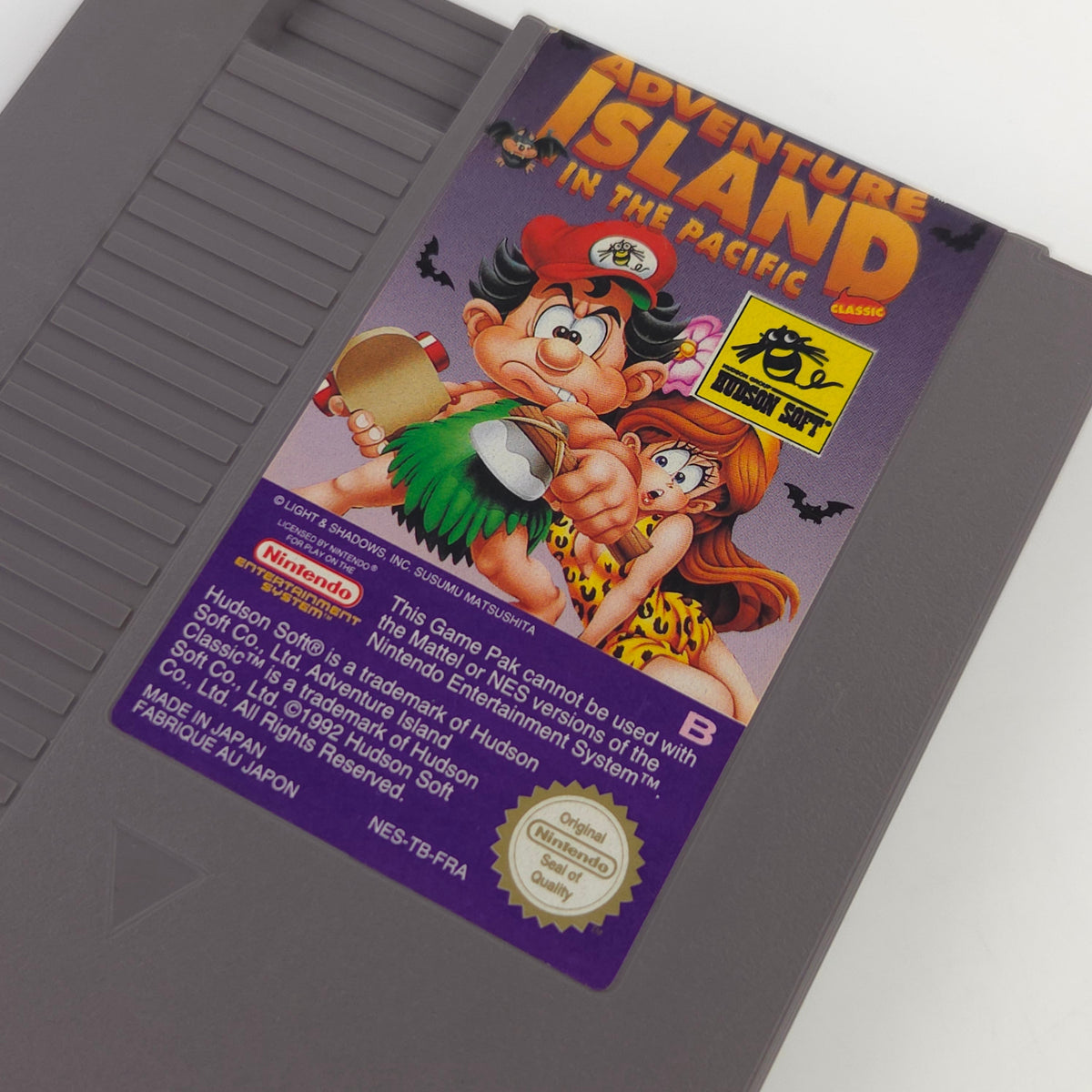 NES Spiel Adventure Island in the Pacific Modul PAL FRA