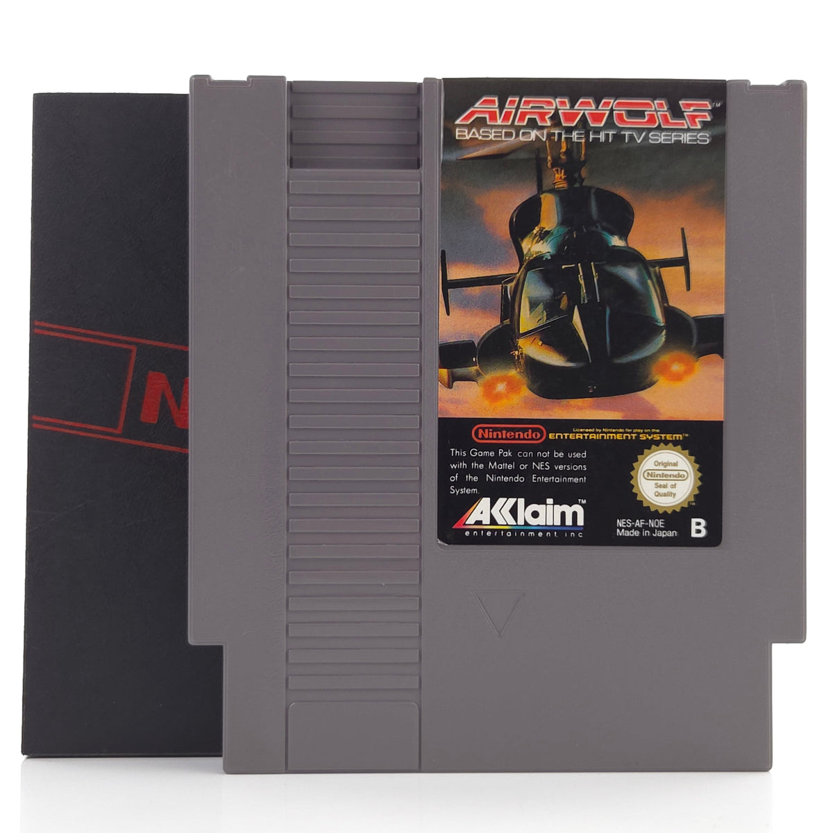 Nintendo NES Spiel Airwolf TV Serie Modul PAL NOE