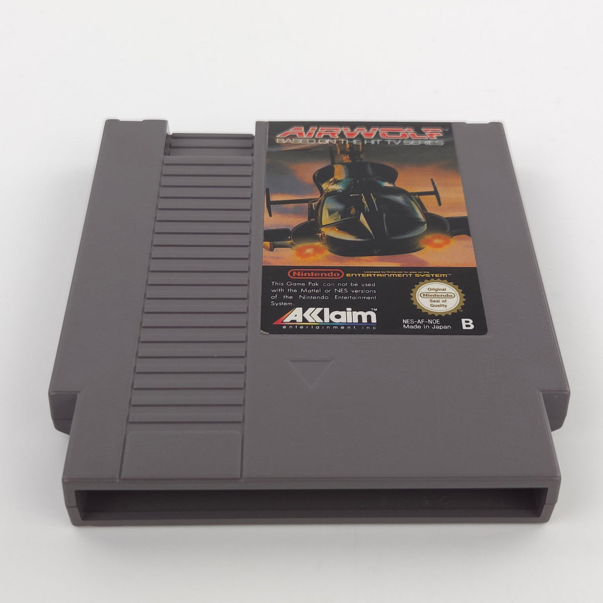 Nintendo NES Spiel Airwolf TV Serie Modul PAL NOE