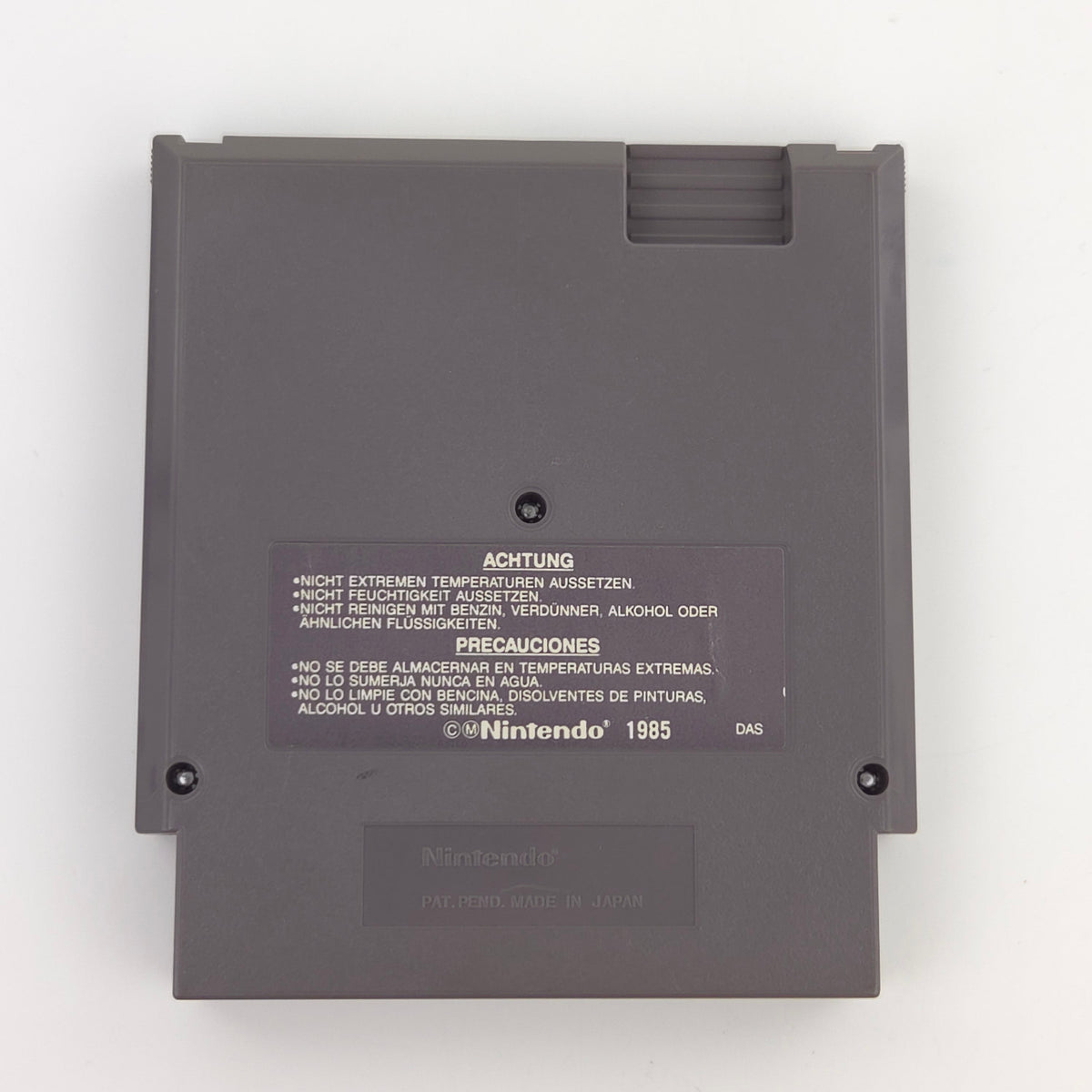 NES Spiel Airwolf Modul Schuber Acclaim PAL-B FRG