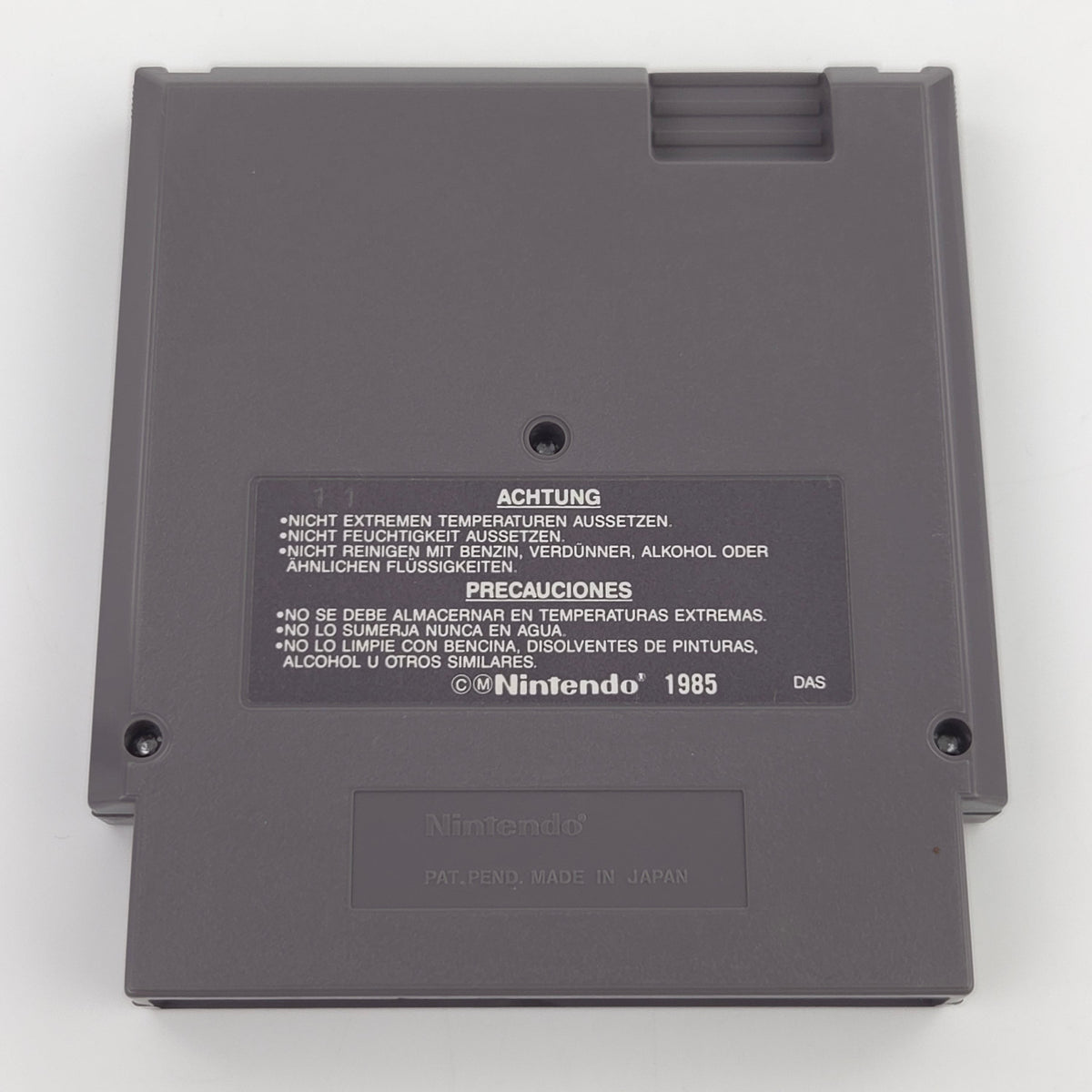 NES Spiel Arch Rivals Modul Schutzhülle PAL NOE Basketball