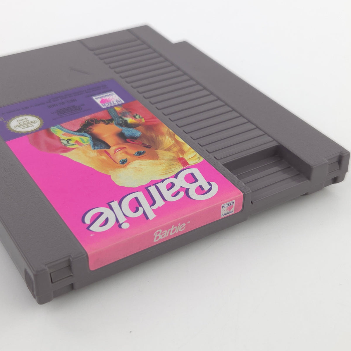 NES Spiel Barbie Modul Schutzhülle PAL B NOE