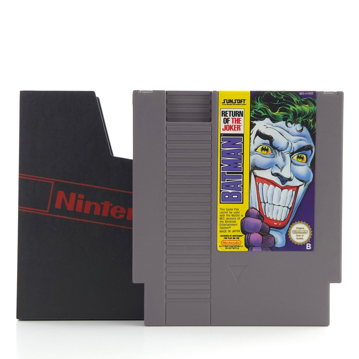 NES Spiel Batman Return of the Joker Modul PAL NOE