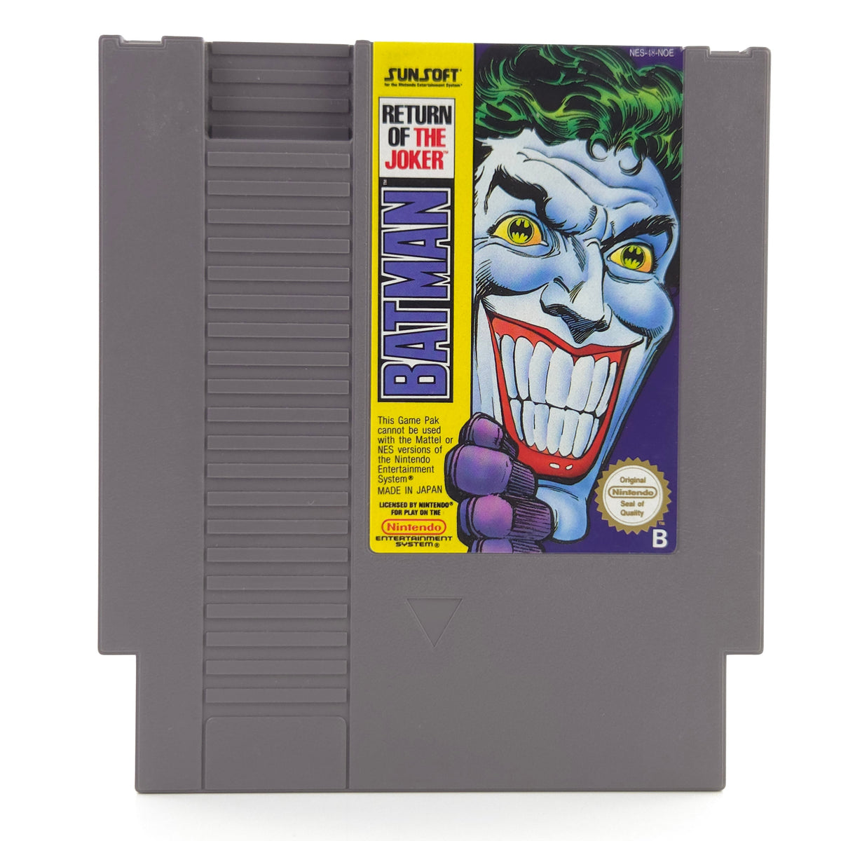 Nintendo NES Spiel Batman Return of the Joker Modul NOE