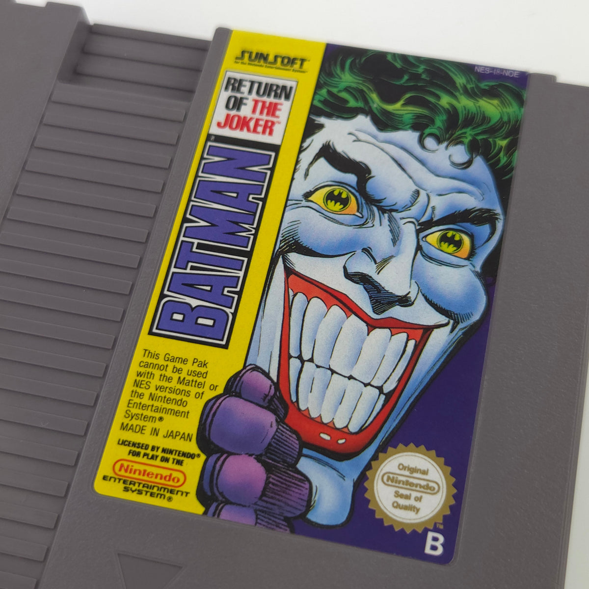 Nintendo NES Spiel Batman Return of the Joker Modul NOE