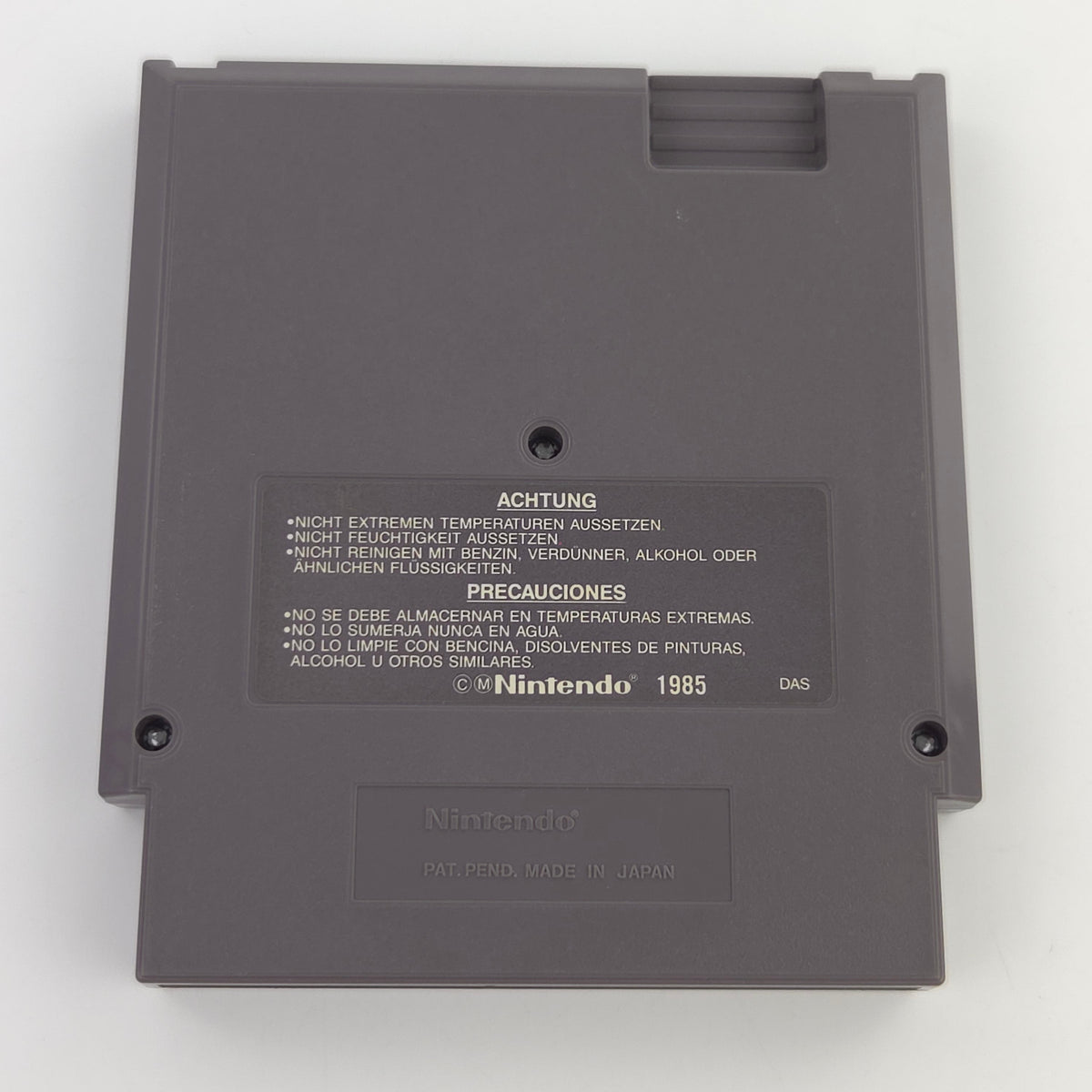 Nintendo NES Spiel Batman Returns Modul Schutzhülle NOE