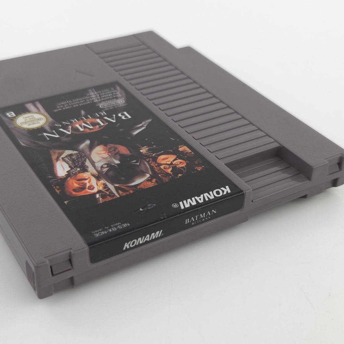 Nintendo NES Spiel Batman Returns Modul Schutzhülle NOE