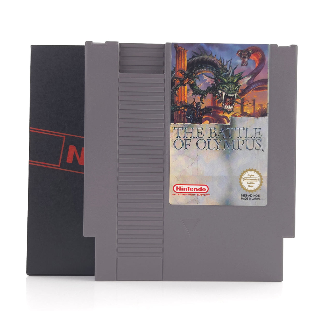 NES Spiel Battle of Olympus Modul Schuber PAL B NOE