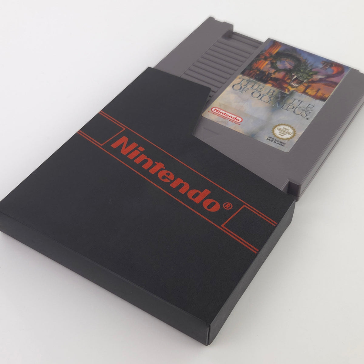 NES Spiel Battle of Olympus Modul Schuber PAL B NOE