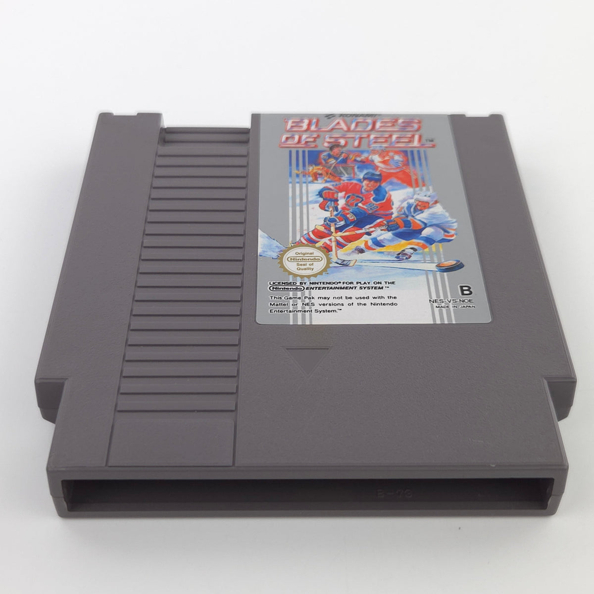 Nintendo NES Spiel Blades of Steel Modul Schutzhülle