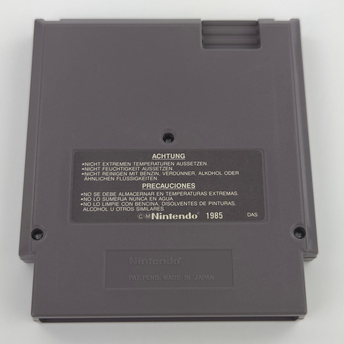 NES Spiel Blowout Modul Schutzhülle KEMCO PAL NOE