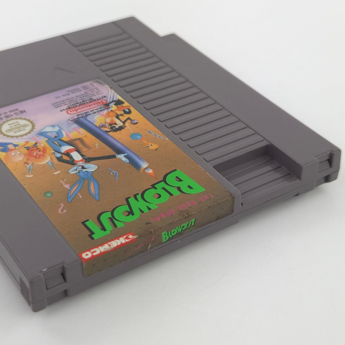 NES Spiel Blowout Modul Schutzhülle KEMCO PAL NOE