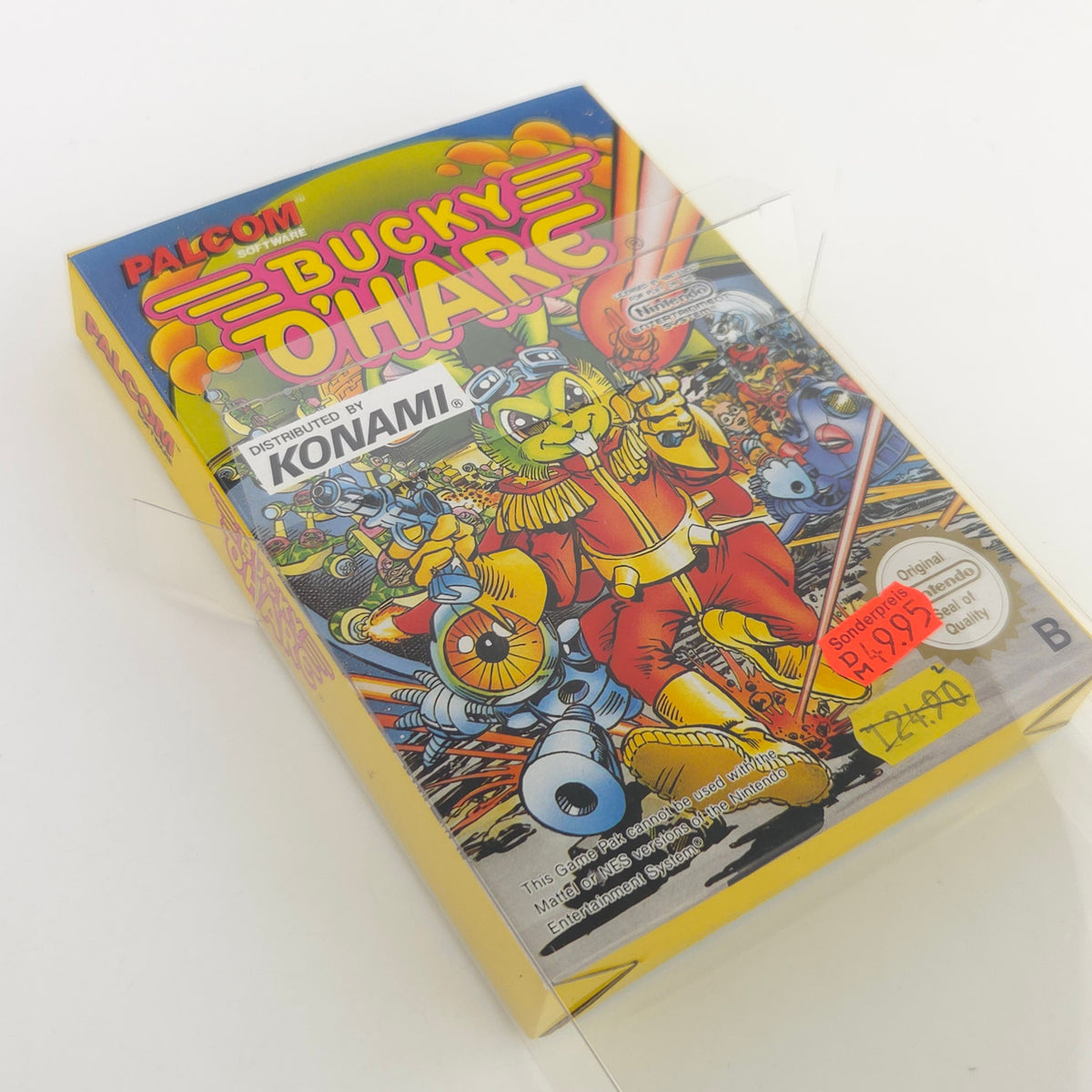 Nintendo NES Spiel Bucky O Hare CIB nahezu neuwertig