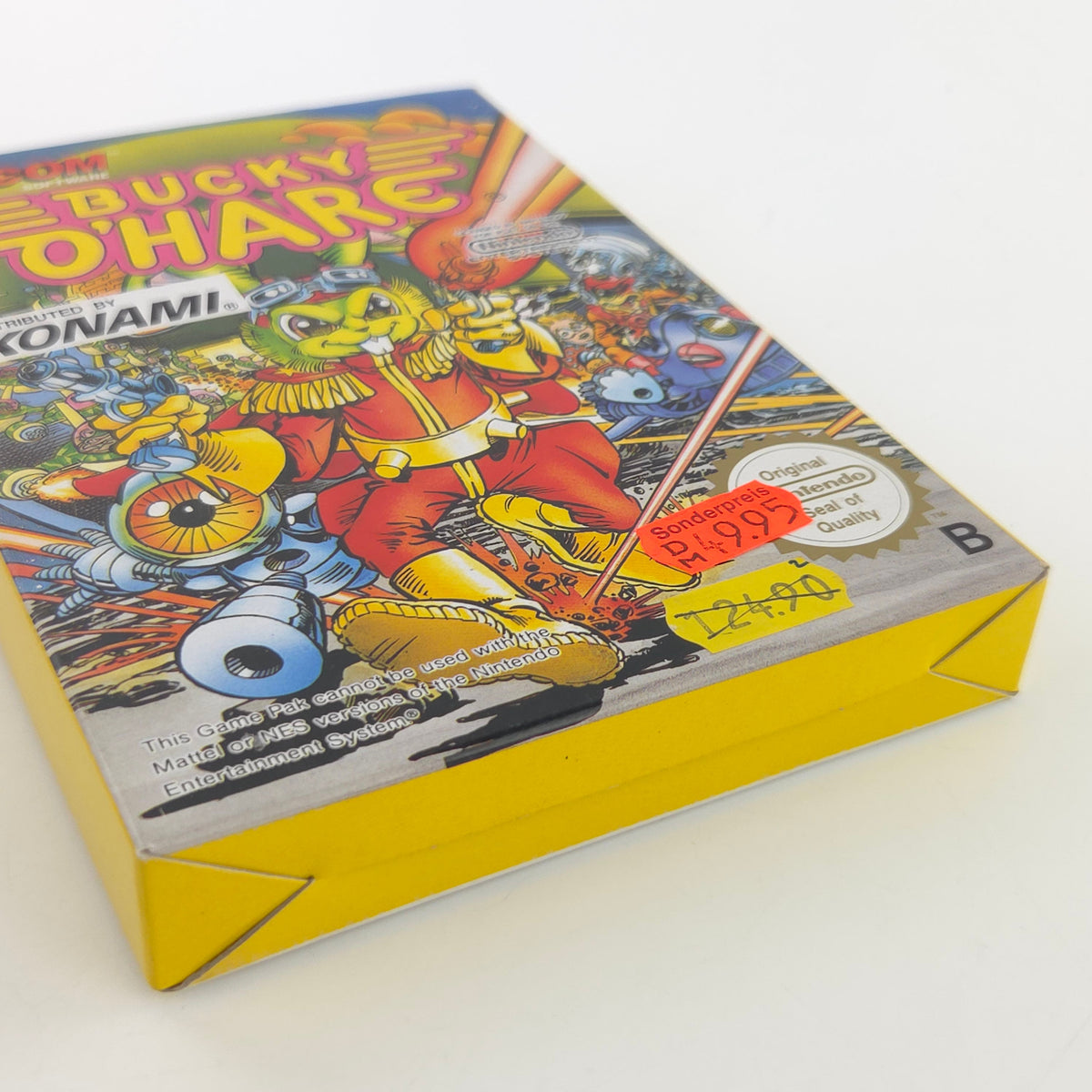 Nintendo NES Spiel Bucky O Hare CIB nahezu neuwertig