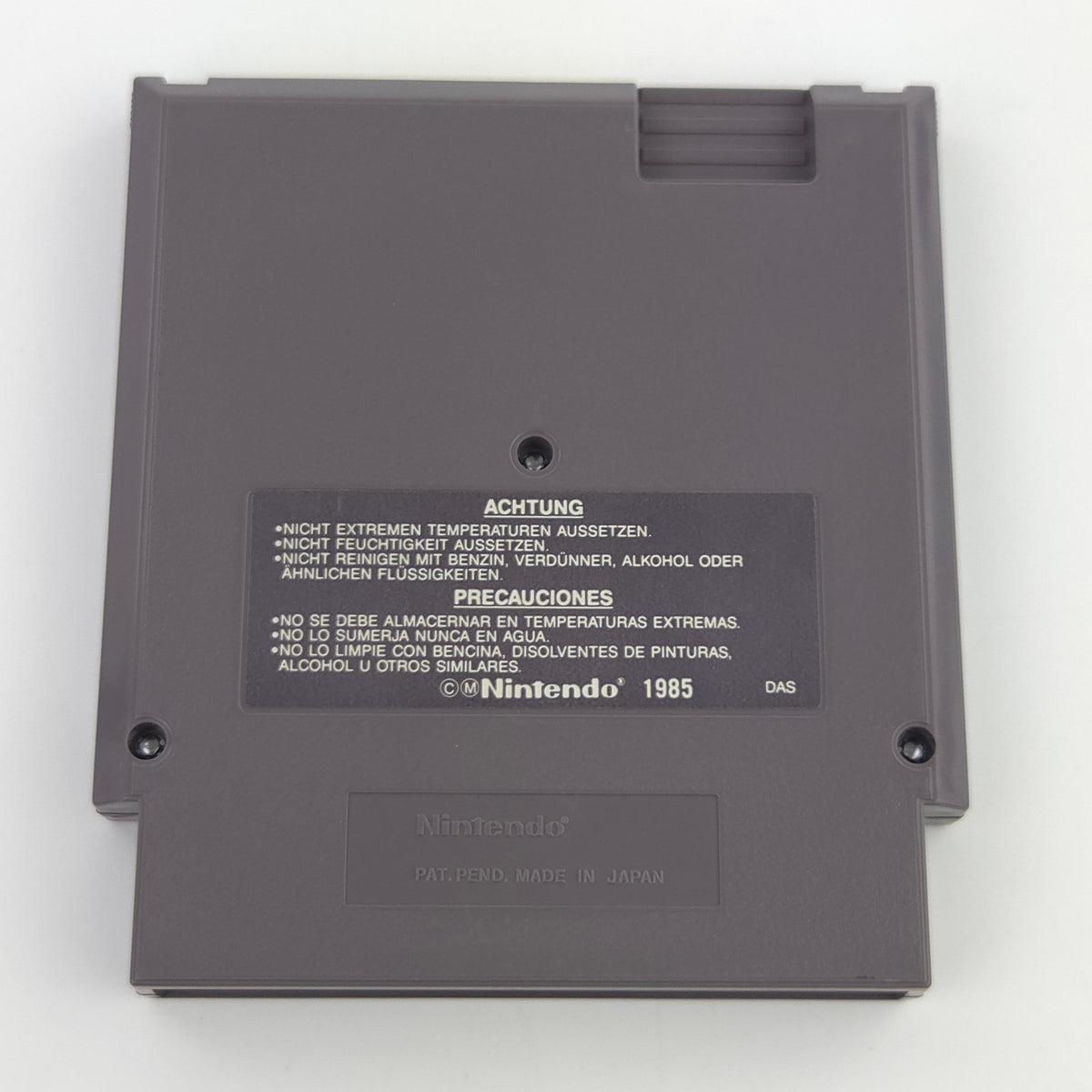 NES Spiel Burai Fighter Modul inkl Schutzhülle PAL B NOE