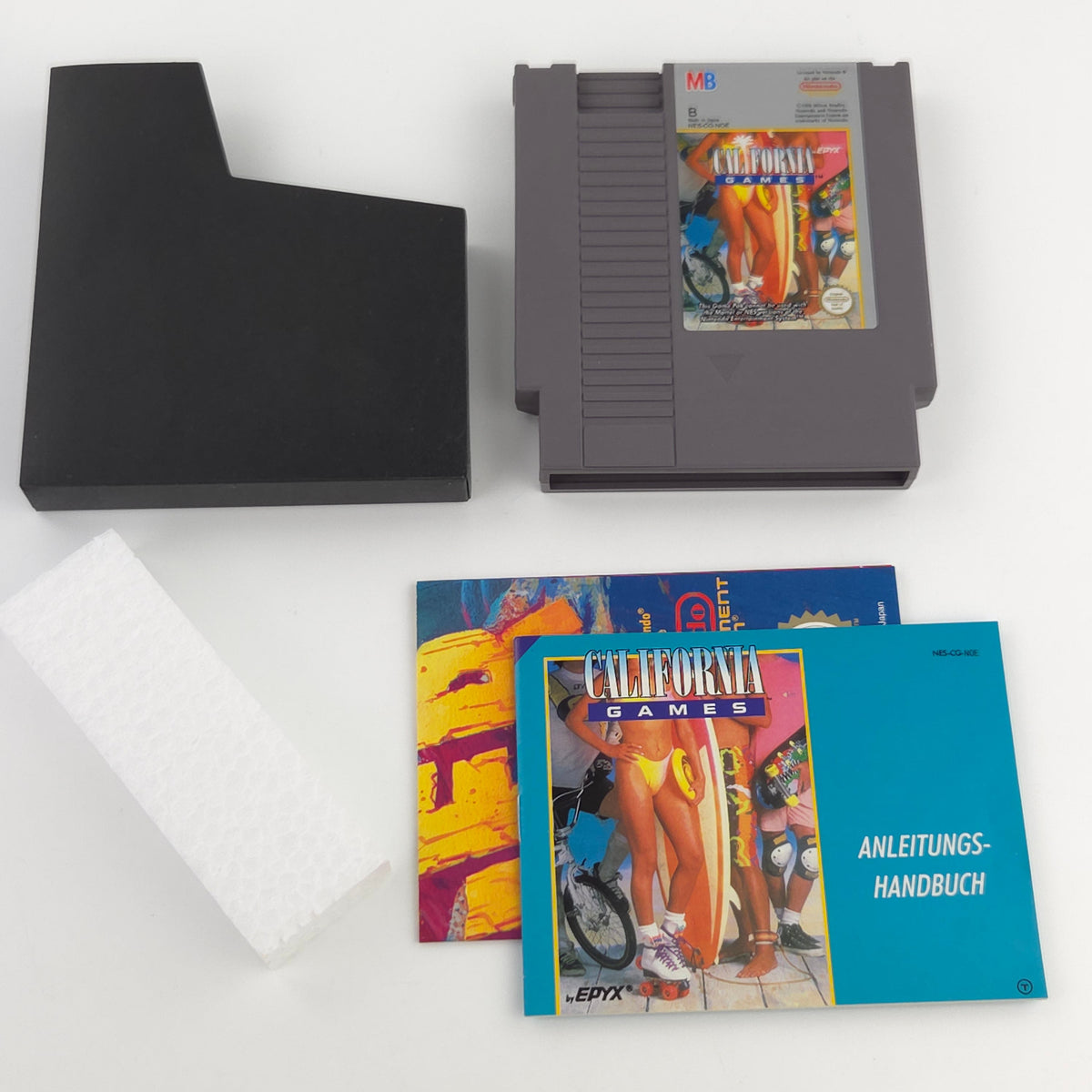 Nintendo NES Spiel California Games OVP PAL