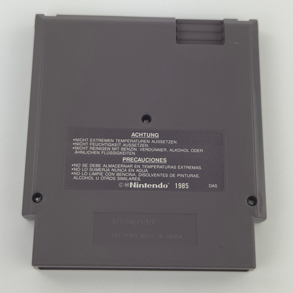 NES Spiel California Games Modul Schuber PAL B NOE