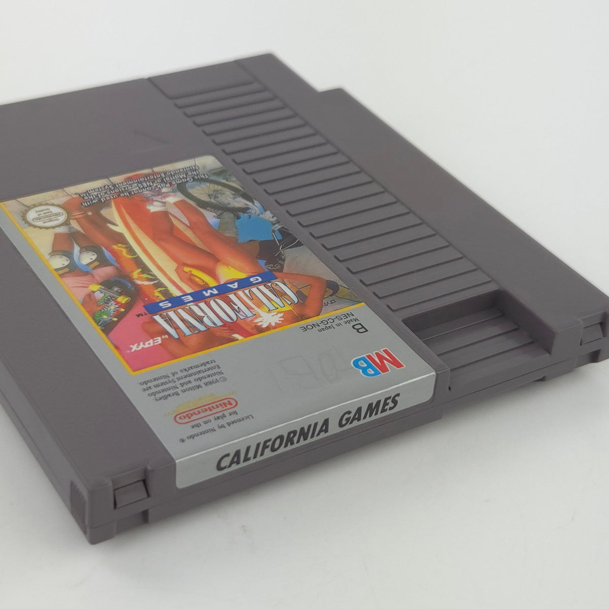 NES Spiel California Games Modul Schuber PAL B NOE