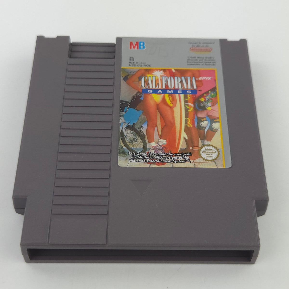 NES Spiel California Games Modul Schuber PAL B NOE