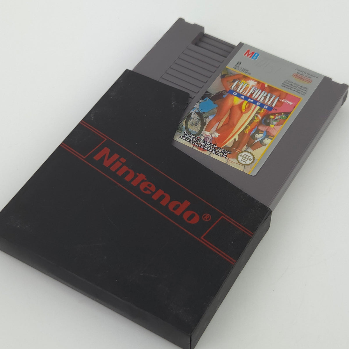 NES Spiel California Games Modul Schuber PAL B NOE