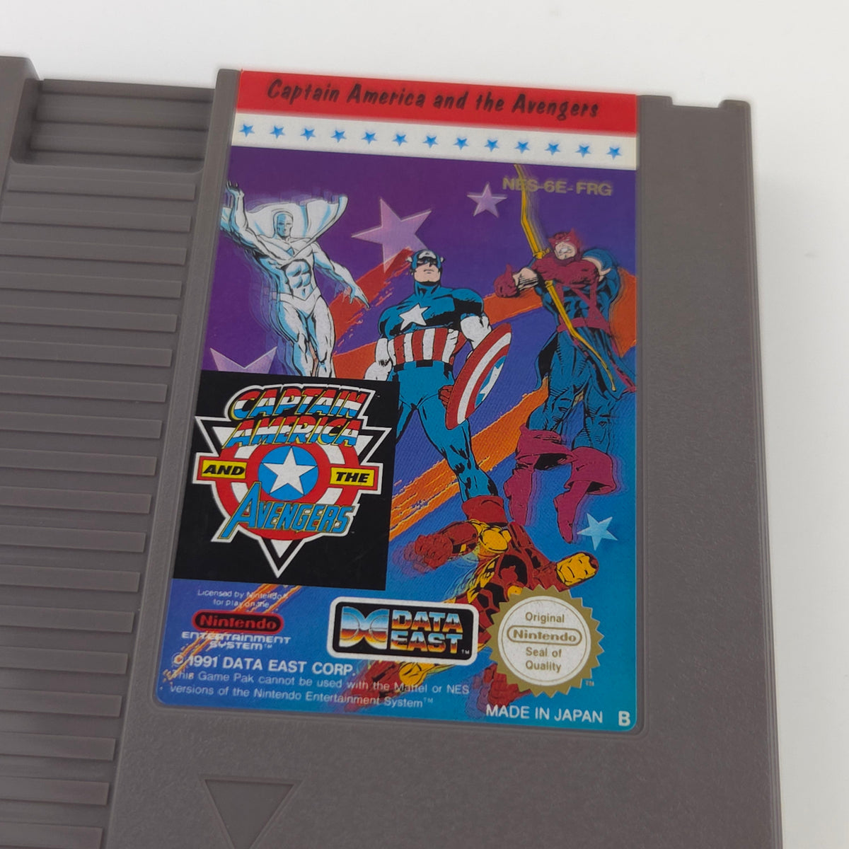 NES Spiel Captain America and the Avengers Modul PAL FRG