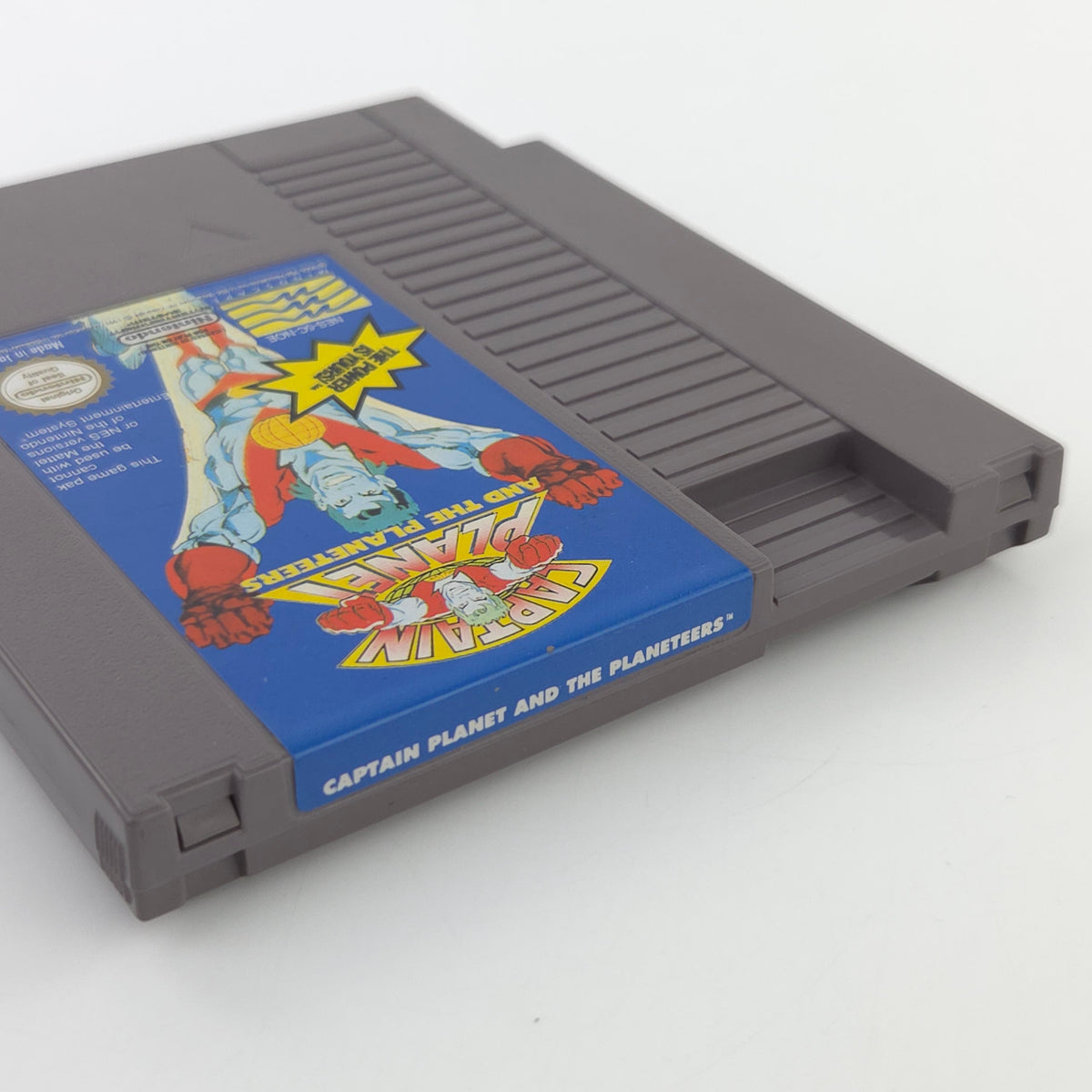 Nintendo NES Spiel Captain Planet Planeteers Modul PAL NOE