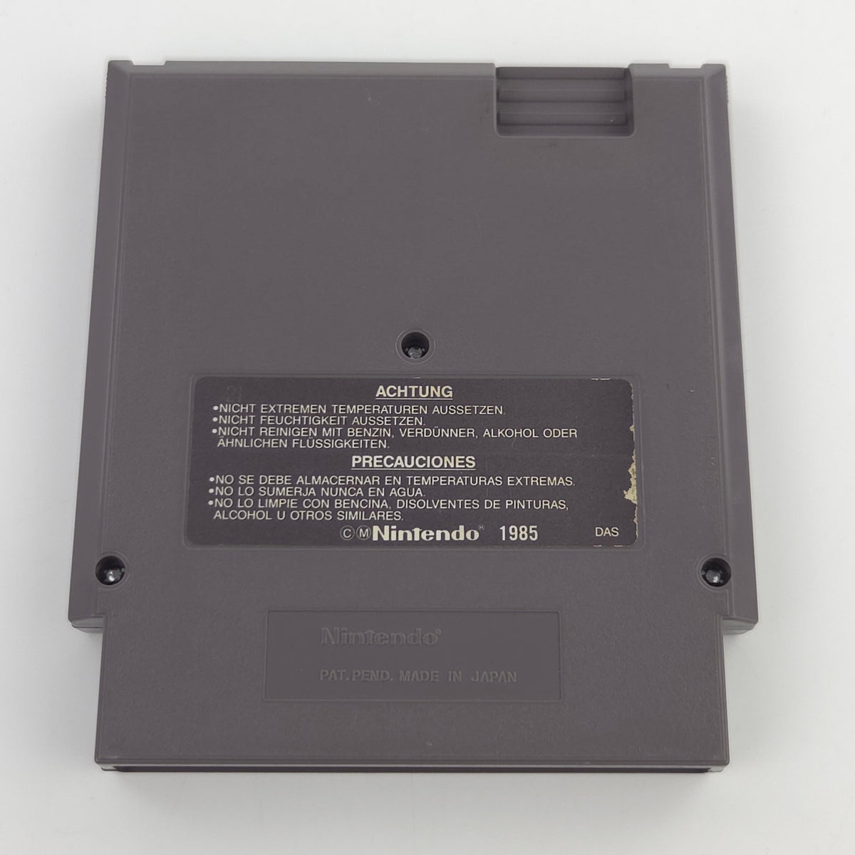 Nintendo NES Spiel Captain Planet Planeteers Modul PAL NOE