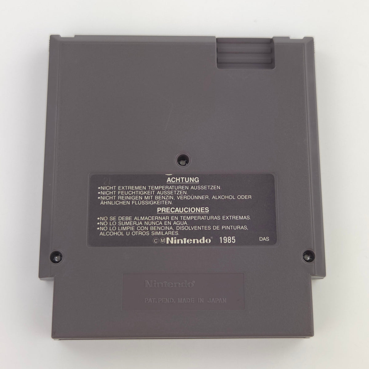 Nintendo NES Spiel Captain Planet Planeteers Modul Schuber
