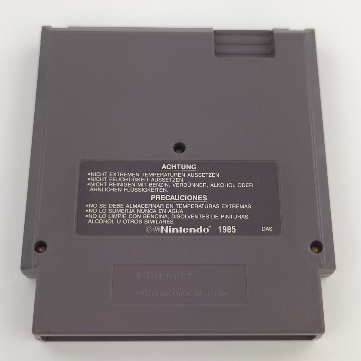 NES Spiel Cartoon Workshop Modul Schuber PAL B NOE