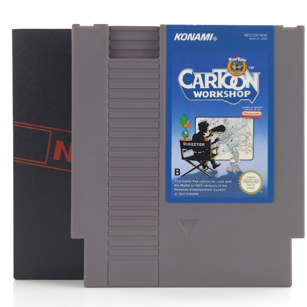 NES Spiel Cartoon Workshop Modul Schuber PAL B NOE