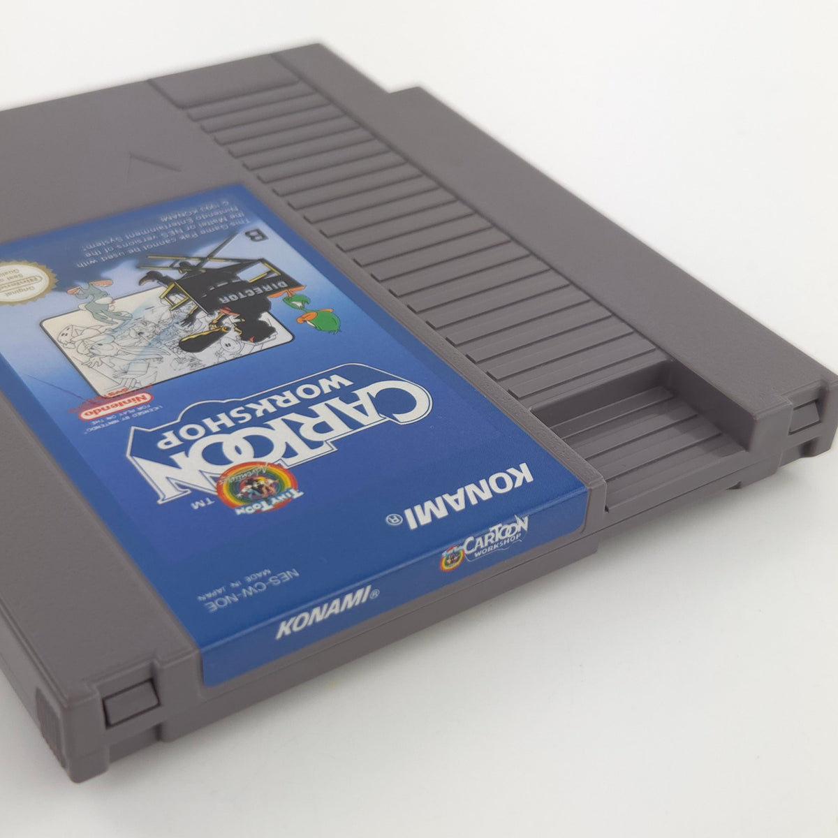 NES Spiel Cartoon Workshop Modul Schuber PAL B NOE