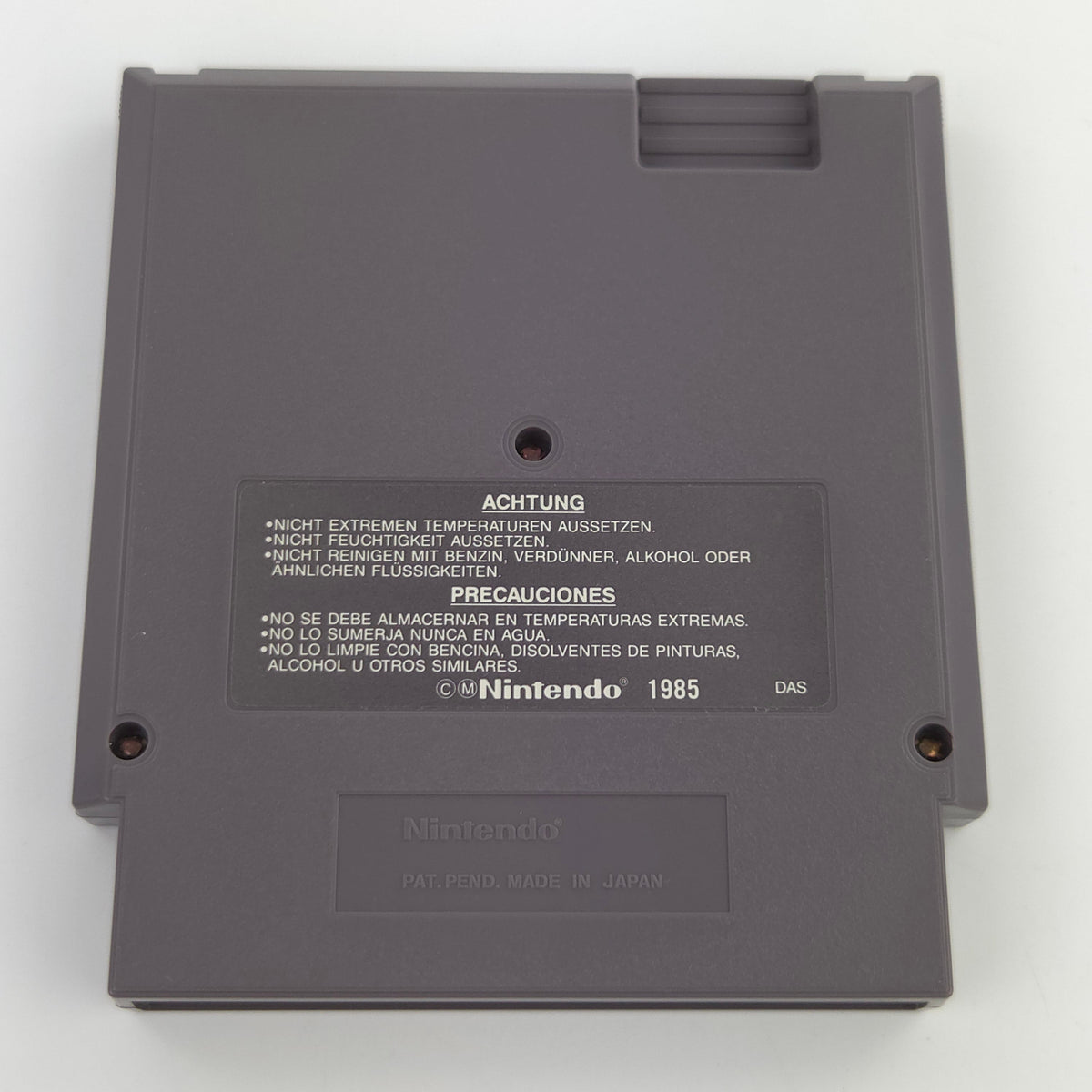 Nintendo NES Spiel Cartoon Workshop Modul Schutzhülle