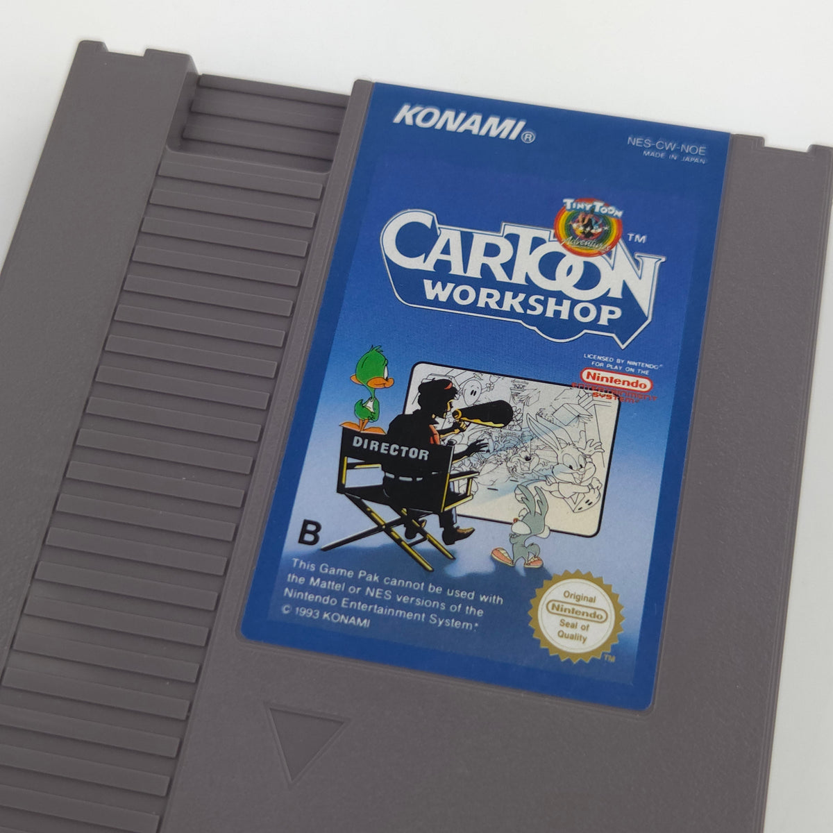 Nintendo NES Spiel Cartoon Workshop Modul Schutzhülle