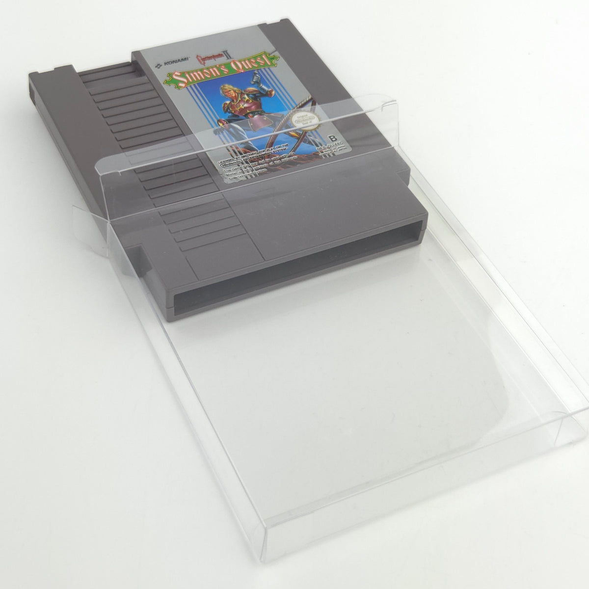 NES Spiel Castlevania II Simons Quest Modul Schutzhülle