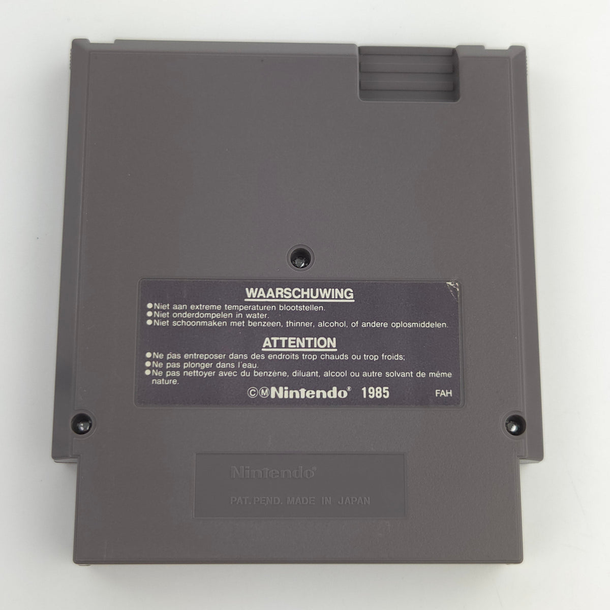 NES Spiel Castlevania II Simons Quest Modul Schutzhülle