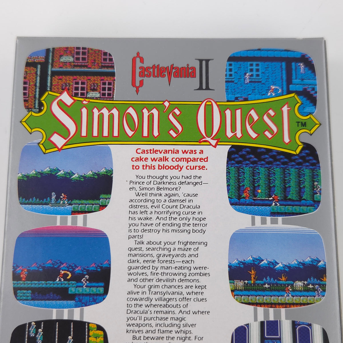 Nintendo NES Spiel – Castlevania II Simons Quest OVP