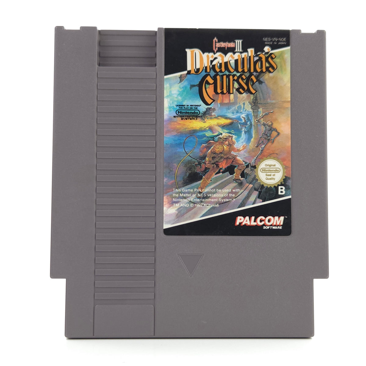 Nintendo NES Spiel Castlevania III Draculas Curse Modul
