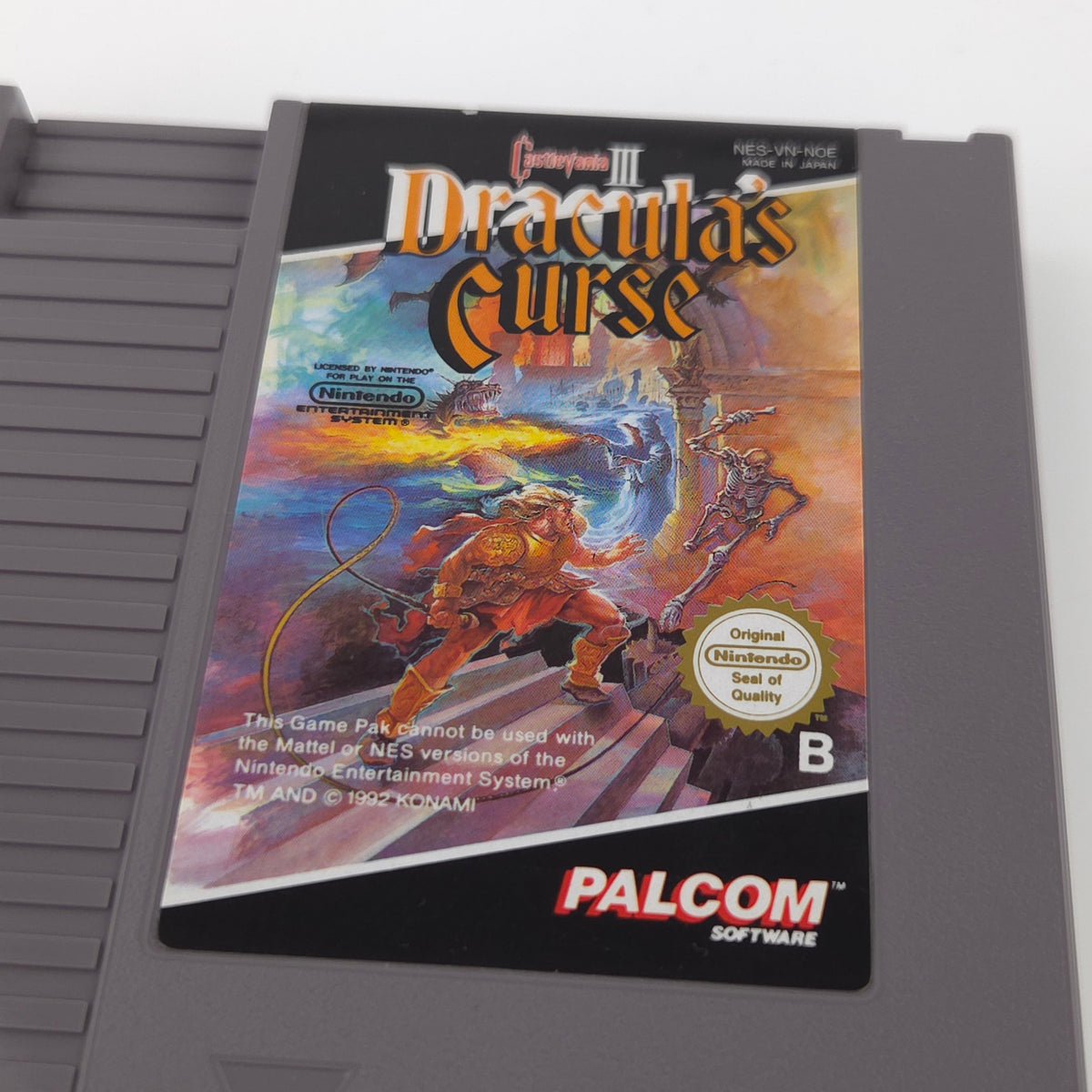 NES Spiel Castlevania III Draculas Curse Modul Schuber